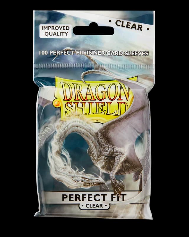 Dragon Shield - Perfect Fit Sleeves - Clear (100 Bustine)