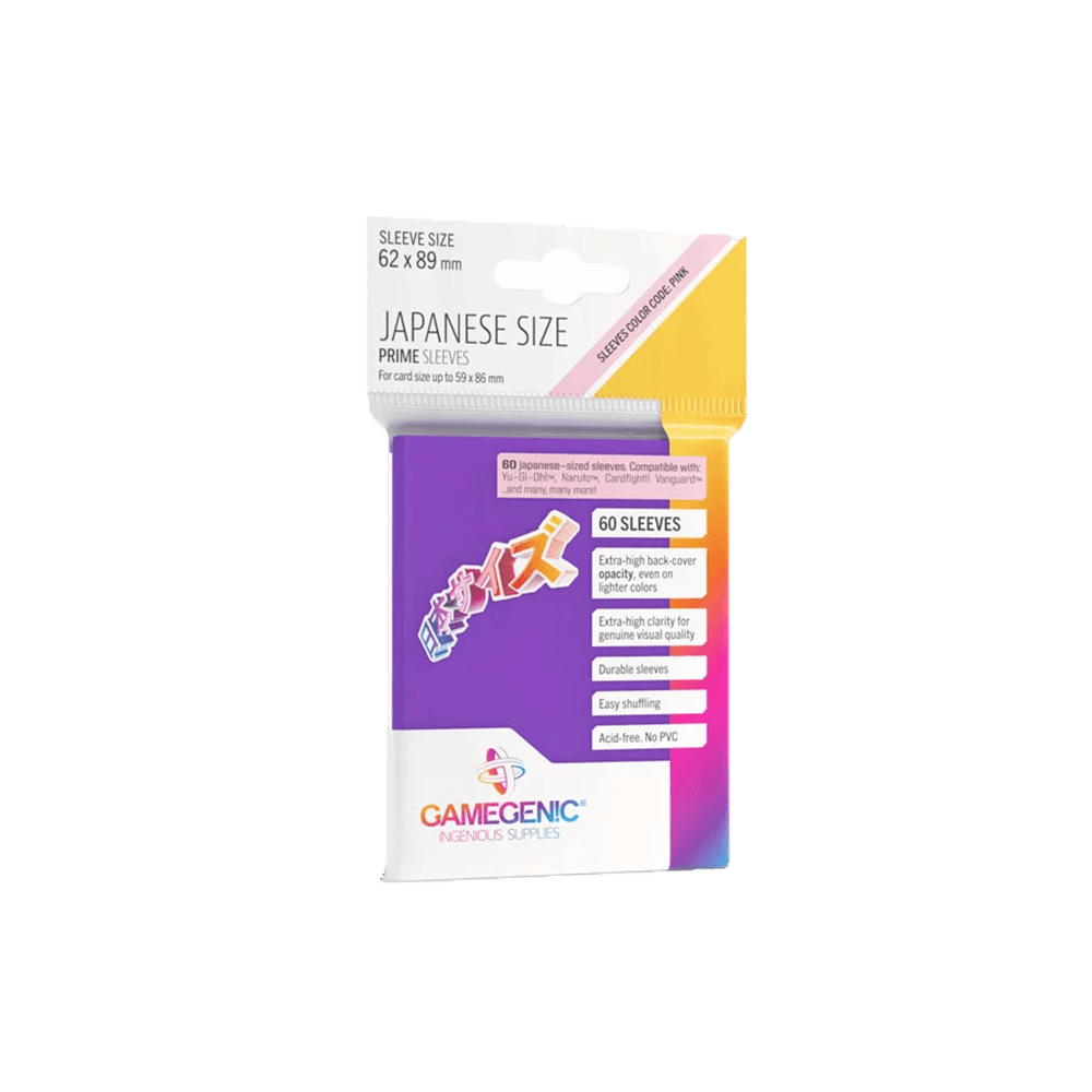 Matte Purple Japanese Sleeves (60) Gamegenic