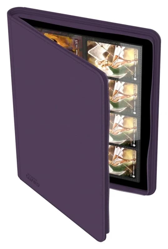 Zipfolio 320 16-Pocket Xenoskin - Purple