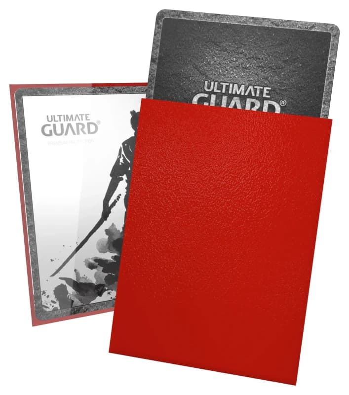 Katana Sleeves Standard Size (100) - Red