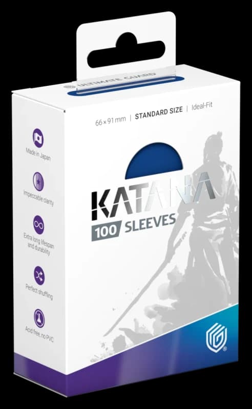 Katana Sleeves Standard Size (100) - Blue Bird